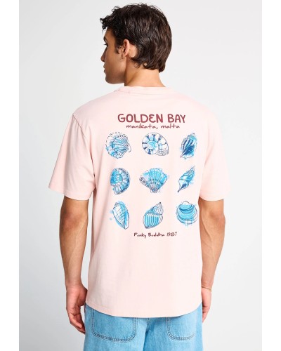 FUNKY BUDDHA T-SHIRT FBM013-061-04 ROSE WATER