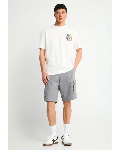 FUNKY BUDDHA CARGO SHORTS	FBM013-030-03 STEEL GREY