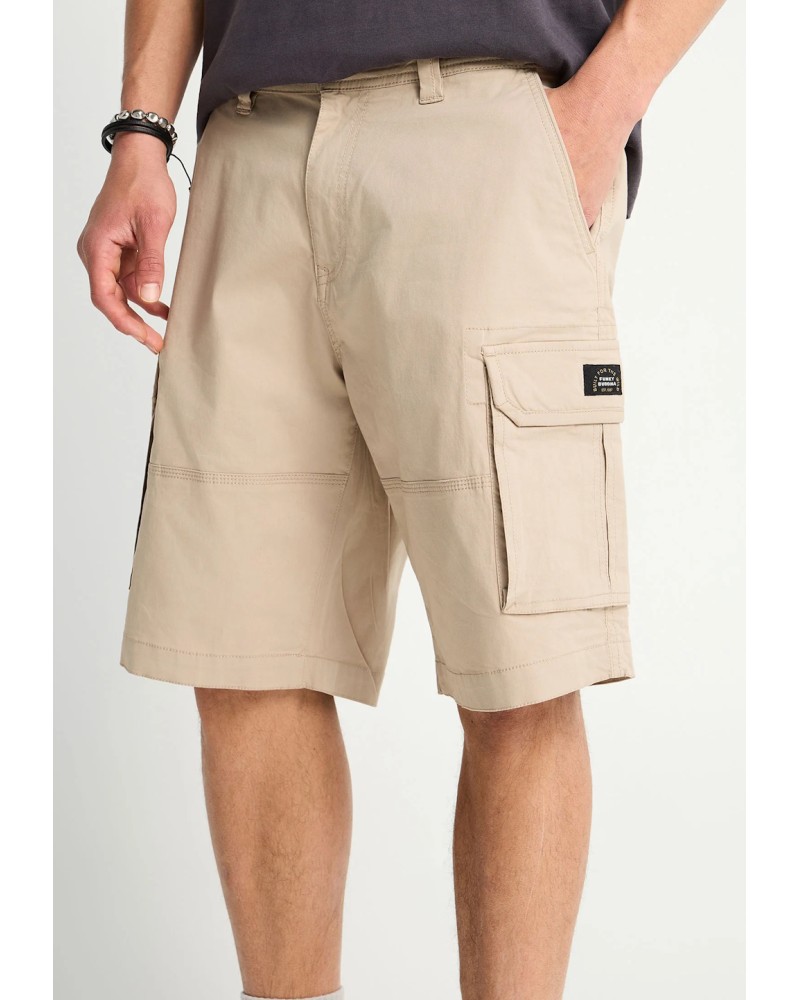 FUNKY BUDDHA CARGO SHORTS	FBM013-030-03 GREIGE