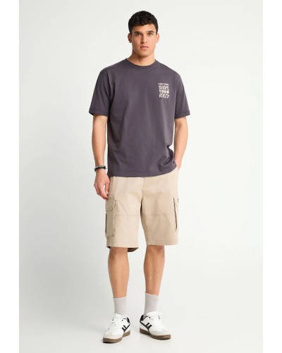 FUNKY BUDDHA CARGO SHORTS	FBM013-030-03 GREIGE