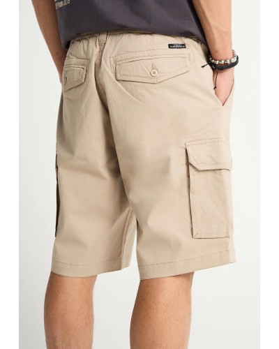 FUNKY BUDDHA CARGO SHORTS	FBM013-030-03 GREIGE