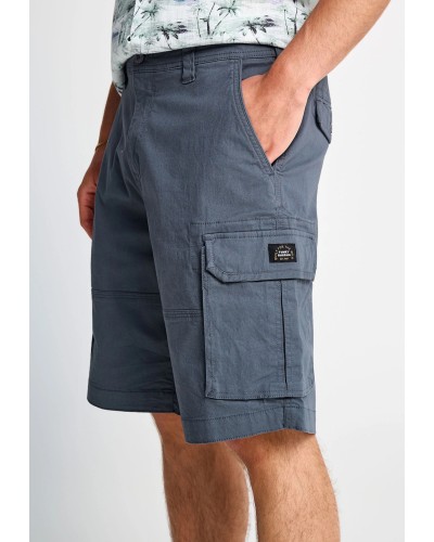 FUNKY BUDDHA CARGO SHORTS	FBM013-030-03 DUSTY BLUE