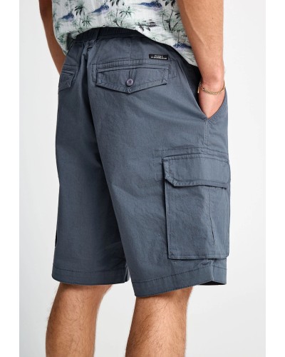 FUNKY BUDDHA CARGO SHORTS	FBM013-030-03 DUSTY BLUE