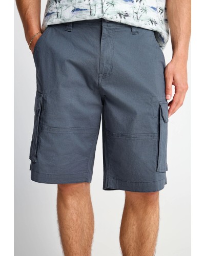 FUNKY BUDDHA CARGO SHORTS	FBM013-030-03 DUSTY BLUE