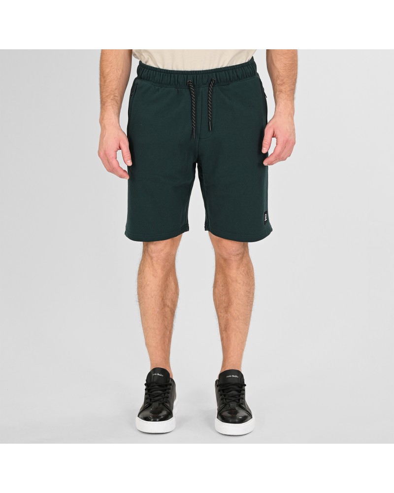 REBASE SWEAT SHORTS	261.RMS-6024 FOREST GREEN