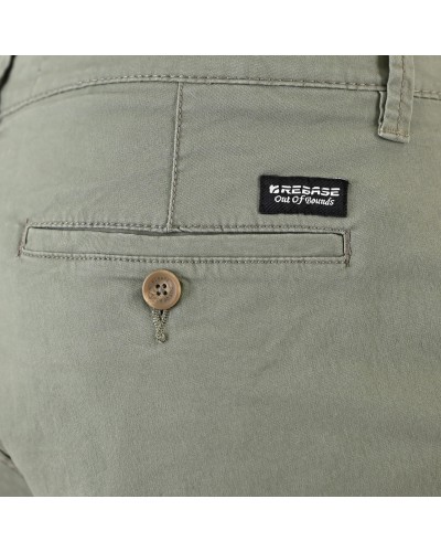 REBASE CHINO SHORTS	261.RMSHO-7045 LT OLIVE