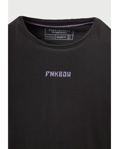 FUNKY BUDDHA T-SHIRT FBM013-096-04 ANTHRACITE