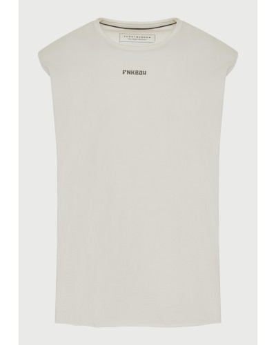 FUNKY BUDDHA T-SHIRT FBM013-096-04 OFF WHITE