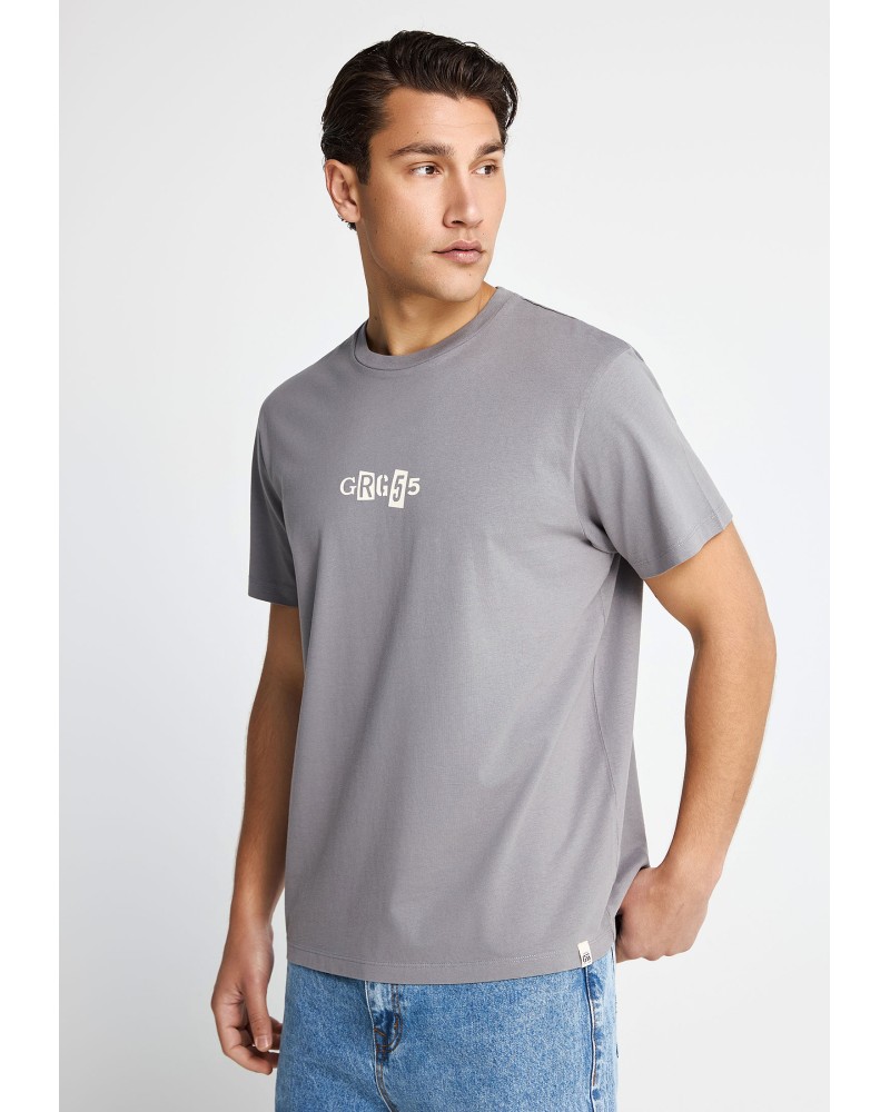 GARAGE 55	T-SHIRT GAM013-533-04 DK GREY