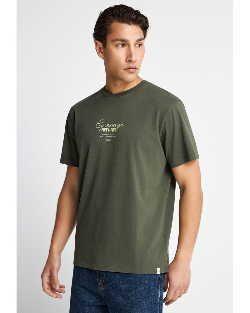 GARAGE 55	T-SHIRT GAM013-527-04 DEEP FOREST