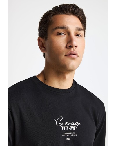GARAGE 55	T-SHIRT GAM013-527-04 BLACK