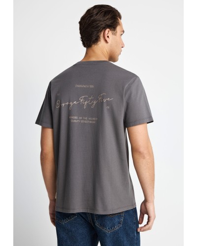 GARAGE 55	T-SHIRT GAM013-518-04 MOON MIST