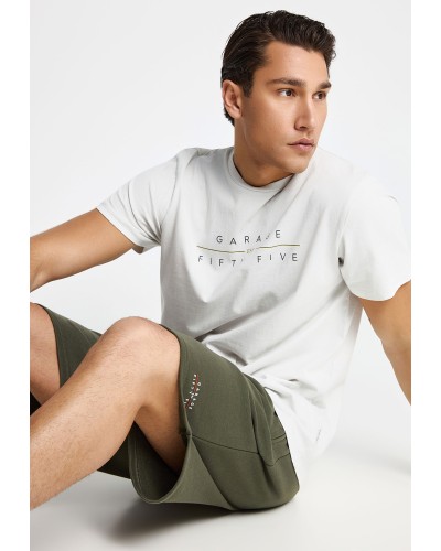 GARAGE 55	T-SHIRT GAM013-511-04 MIST
