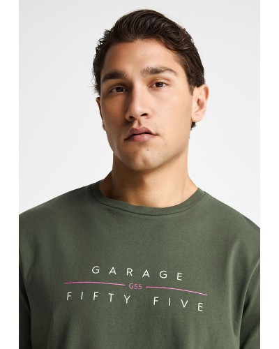 GARAGE 55	T-SHIRT GAM013-511-04 DEEP FOREST