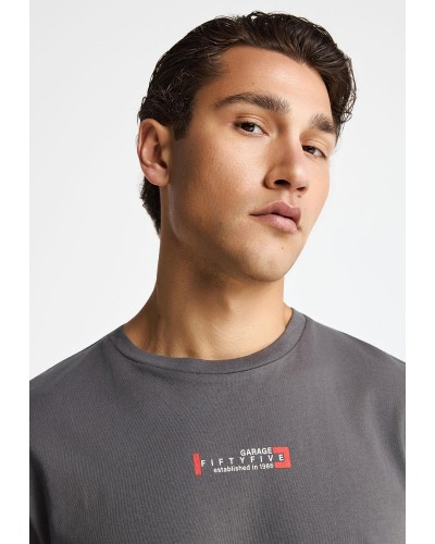 GARAGE 55	T-SHIRT GAM013-509-04 MOON MIST
