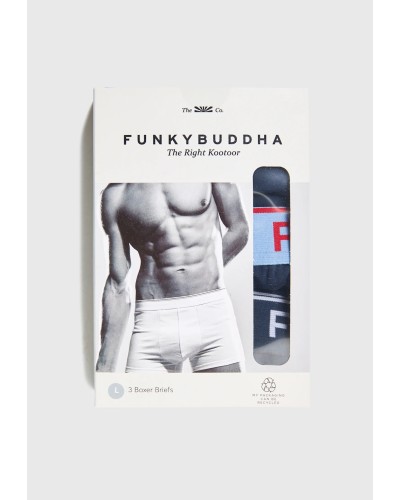 FUNKY BUDDHA UNDERWEARN FBM013-082-10 NAVY