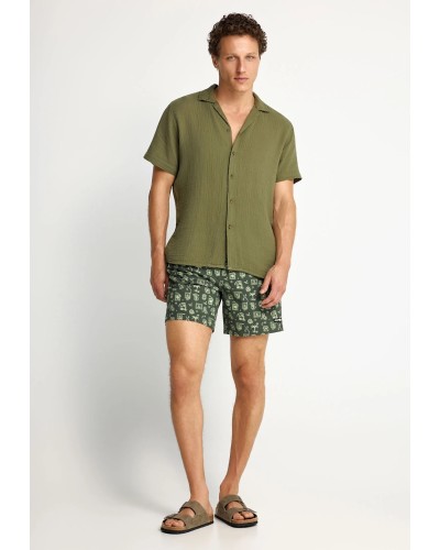 FUNKY SWIM SHORTS FBM013-007-16 DEEP FOREST