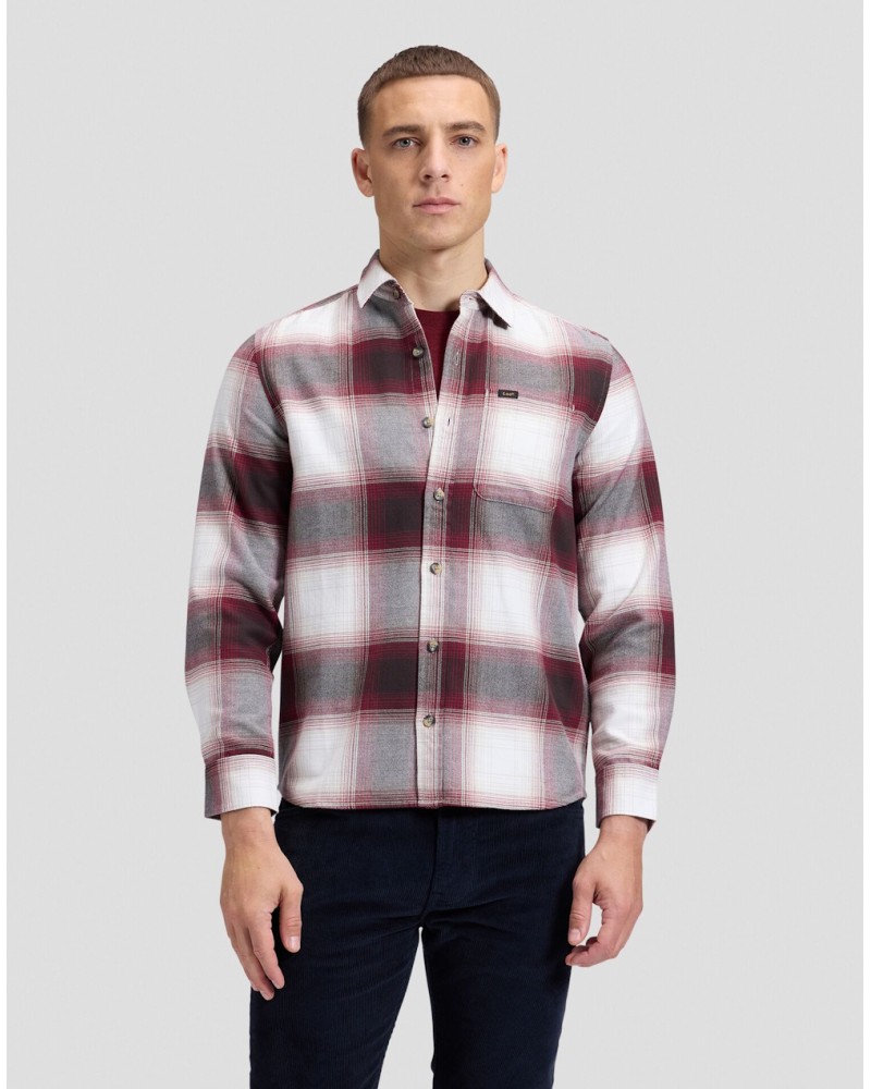 LEE	SHIRT LEESURE SHIRT TIBETAN 	RED