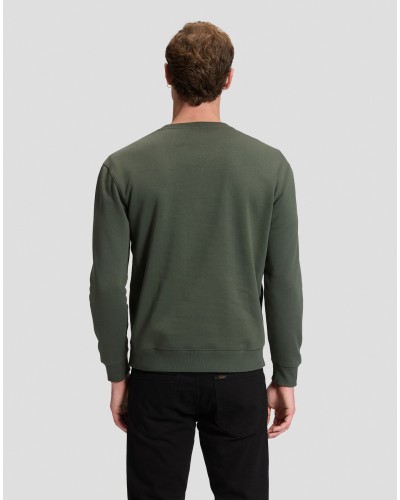 LEE	 PATCH CREW NECK SWS DEEP DEPTHS