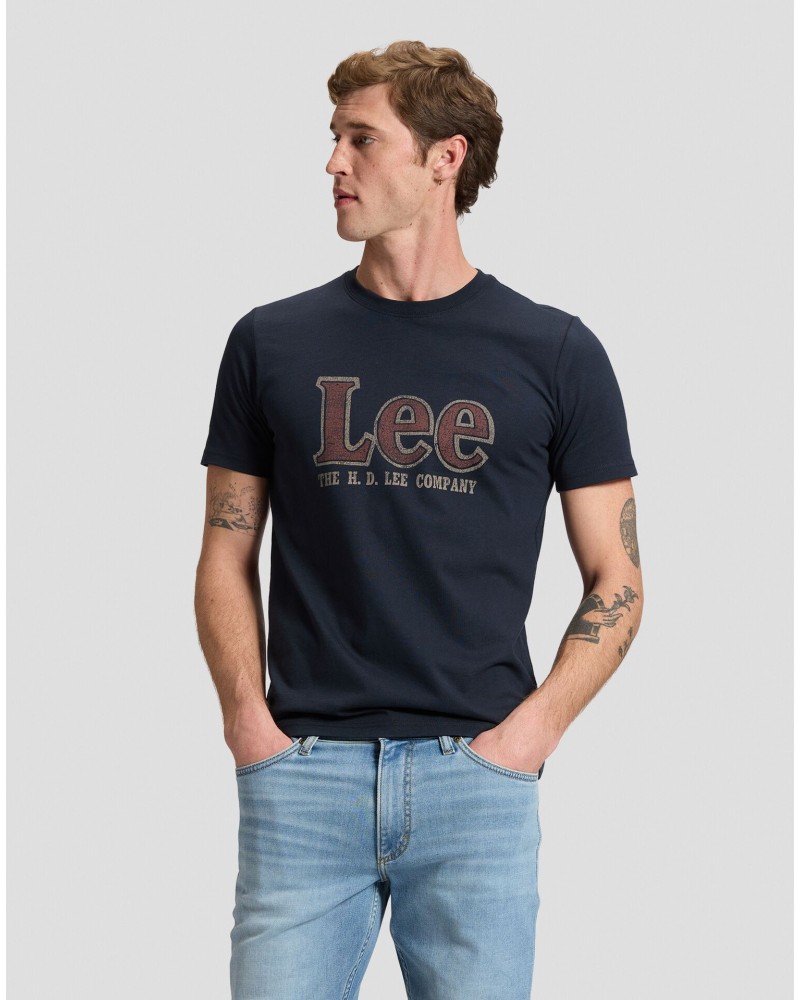 LEE AMERICANA TEE REBEL	NAVY