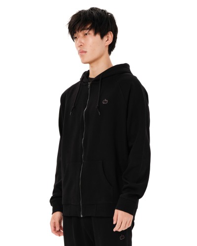 EMERSON ZIP HOODIE 262.EM21.89 BLACK