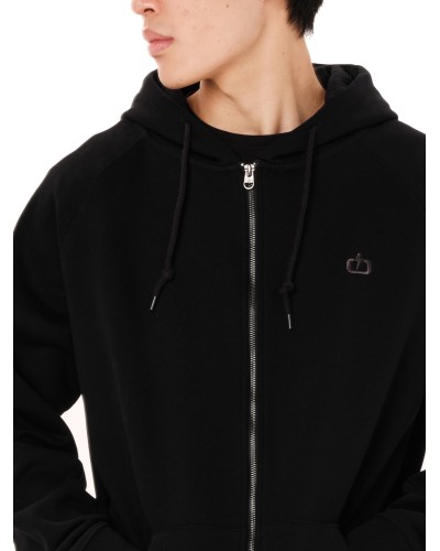 EMERSON ZIP HOODIE 262.EM21.89 BLACK