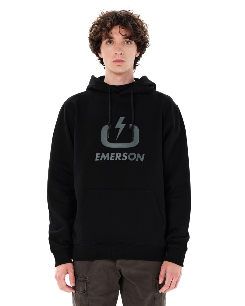 EMERSON HOODIE 262.EM20.01 BLACK/GREY
