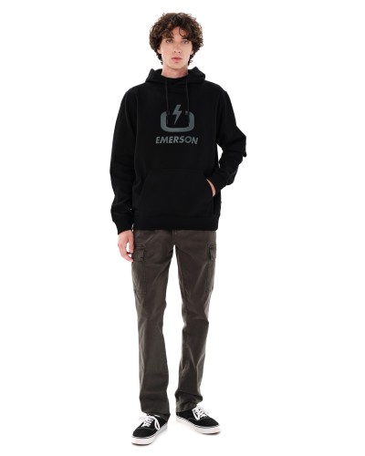 EMERSON HOODIE 262.EM20.01 BLACK/GREY
