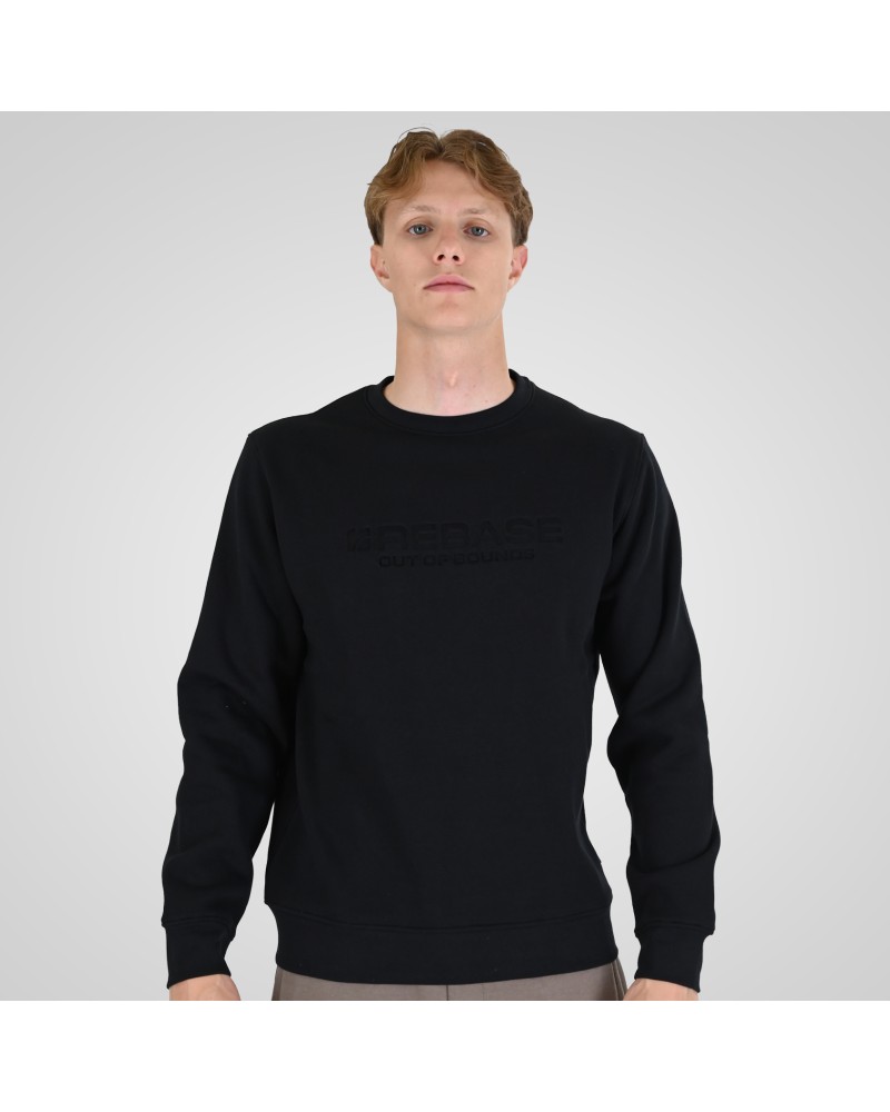 REBASE CREW NECK 262.RTOP-1173 BLACK