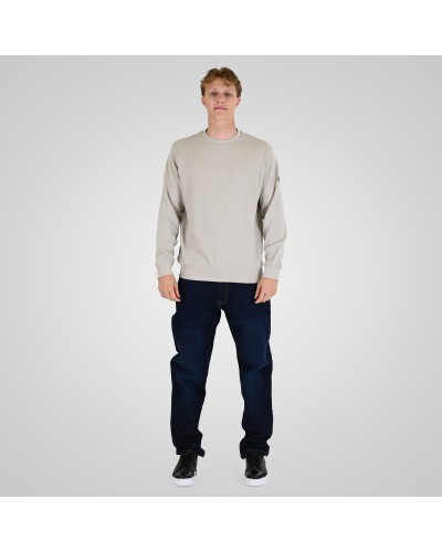REBASE CREW NECK 262.RTOP-1121 ICE GREY