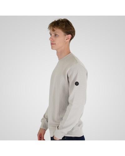 REBASE CREW NECK 262.RTOP-1121 ICE GREY
