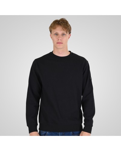 REBASE CREW NECK 262.RTOP-1121 BLACK