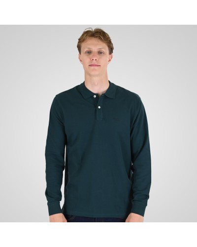 REBASE POLO 262.RPS-3091 FOREST GREEN
