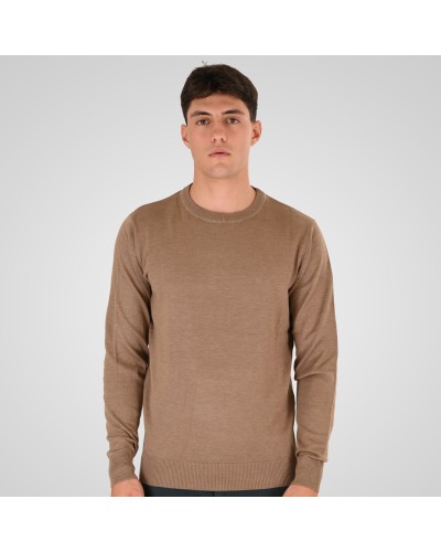 REBASE KNIT 262.RKNIT-8050 CIGAR MELANGE