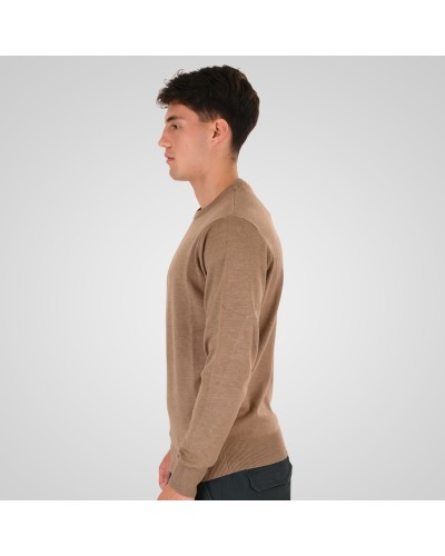 REBASE KNIT 262.RKNIT-8050 CIGAR MELANGE