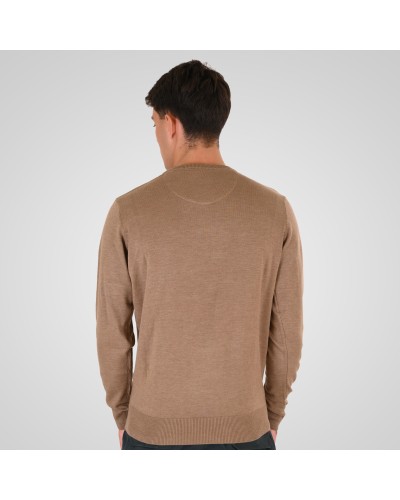 REBASE KNIT 262.RKNIT-8050 CIGAR MELANGE