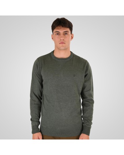 REBASE KNIT 262.RKNIT-8050 FOREST GREEN MELANGE