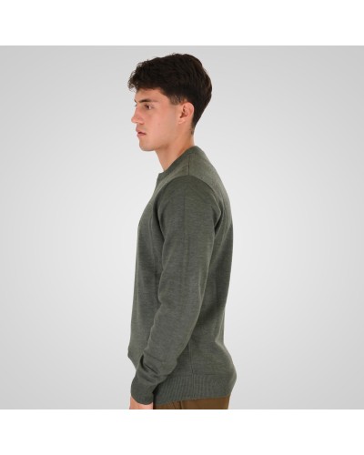 REBASE KNIT 262.RKNIT-8050 FOREST GREEN MELANGE