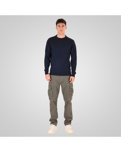 REBASE KNIT 262.RKNIT-8050 NAVY MALANGE