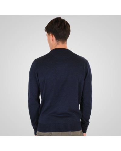 REBASE KNIT 262.RKNIT-8050 NAVY MALANGE