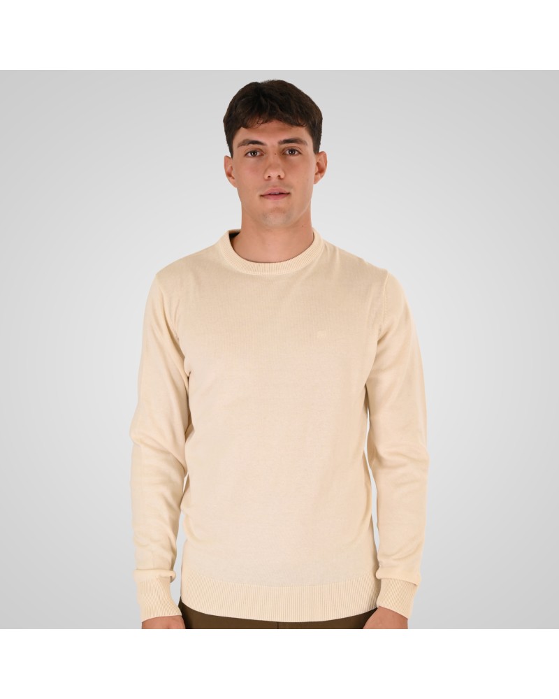REBASE KNIT 262.RKNIT-8050 OFF WHITE MELANGE