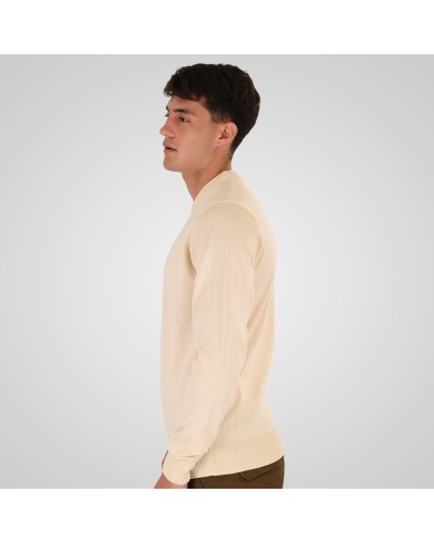 REBASE KNIT 262.RKNIT-8050 OFF WHITE MELANGE