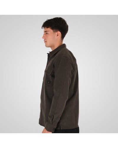 REBASE OVERSHIRT (RELAXED FIT) (TWILL FABRIC) 262.RGS-5210SHADOW GREY