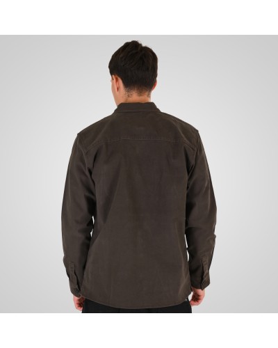 REBASE OVERSHIRT (RELAXED FIT) (TWILL FABRIC) 262.RGS-5210SHADOW GREY