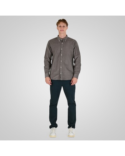 REBASE SHIRT 262.RGS-5206 SMOKE