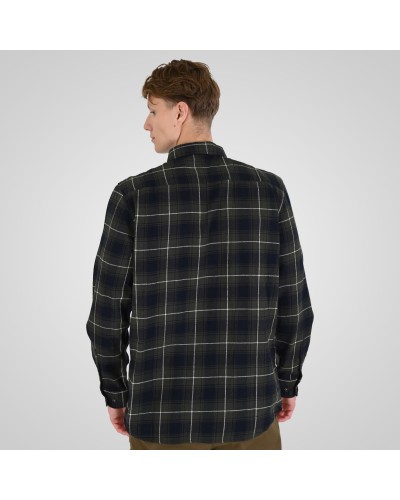 REBASE SHIRTS FLANNEL 262.RGS-5211 CC2 OLIVE BLUE