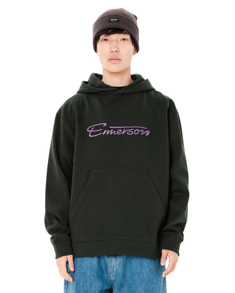 EMERSON HOODIE 262.EM20.15 FOREST GREEN