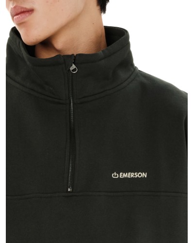 EMERSON  HALF ZIP  262.EM20.300 FOREST GREEN