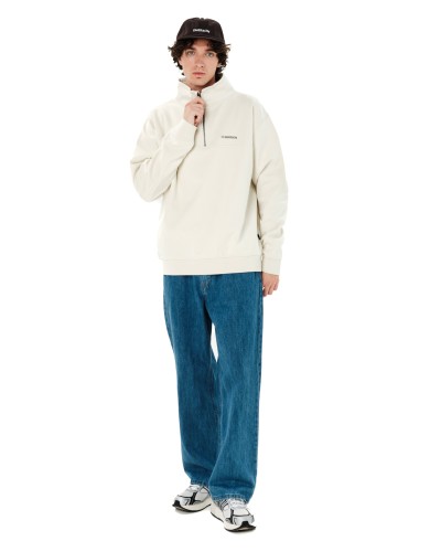 EMERSON  HALF ZIP  262.EM20.300 CLAY WHITE