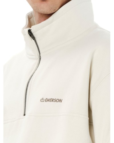 EMERSON  HALF ZIP  262.EM20.300 CLAY WHITE